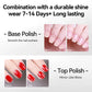LILYCUTE 7ml Clear Nail Base Top Polish Nail Care Polish Milky White Pink Strengthener Nail Hardener Long Lasting Nail Varnish