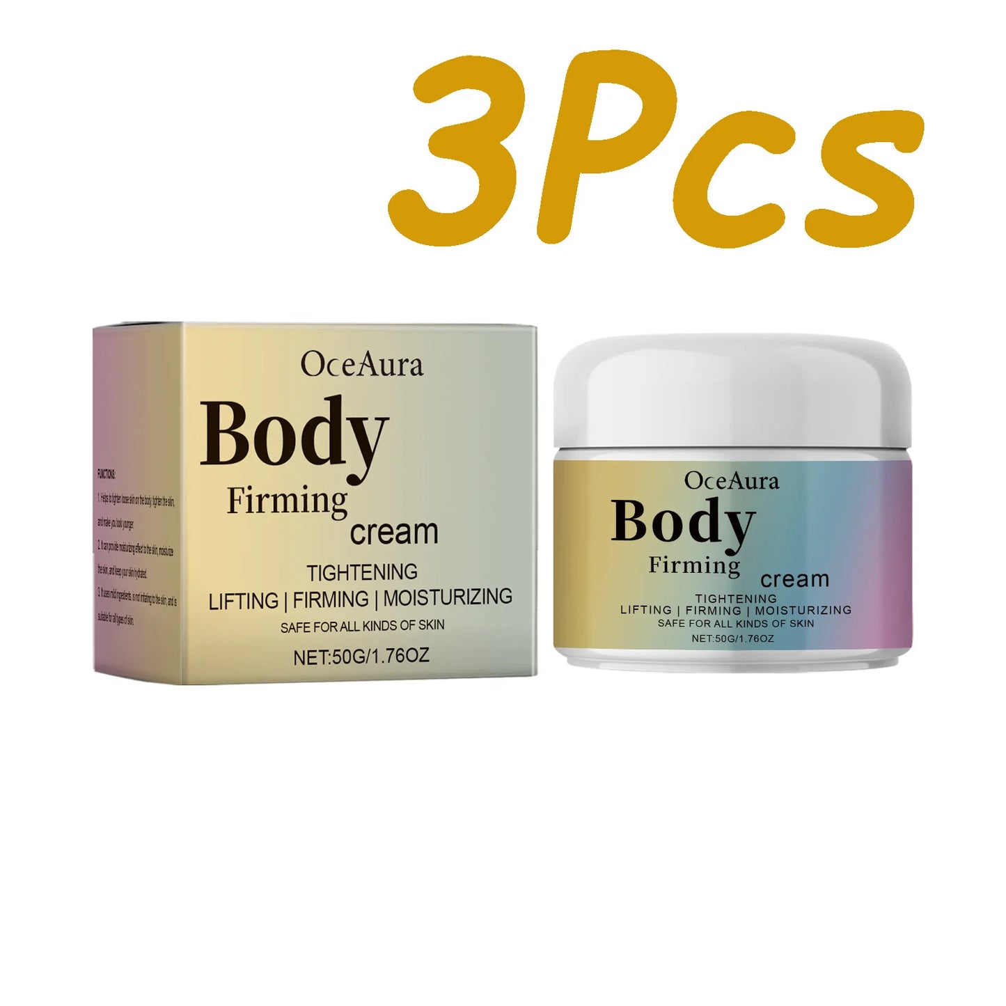 Firming Body Cream Hydrating & Tightening Lifting Skin Contains Collagen Tighten Abdomen Thighs Buttocks Moisturizing Body Cream