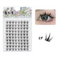 DINGSEN 10 rows Individual Eyelashes Wholesale 10-12mm Cluster Lashes Natural Anime False Kake Eyelashes Extension Makeup