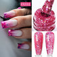 BORN PRETTY 10ml Sparkling Glitter Reflective Gel Nail Polish Sparkly Holo Shiny Pink Silver Black Gel Nail Art Salon Varnish
