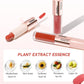 2-In-1 Dual-Ended Lipstick & Lip Gloss - Matte & Mirror Finish, Long-Lasting Color Lock, Nourishing Formula With Seed Oil