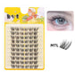 DINGSEN 10 rows Individual Eyelashes Wholesale 10-12mm Cluster Lashes Natural Anime False Kake Eyelashes Extension Makeup
