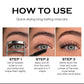 9D Fiber Lash Set Long-Lasting Waterproof Sweatproof Stainproof Slimming Base Mascara for All Skin Types