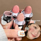 2 In 1 Liquid Powder Blusher Cheek Lip Korean Natural Powder Low Matte Saturation Color Women Blusher
