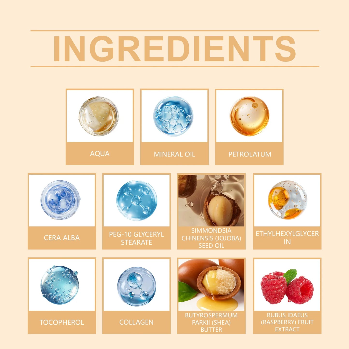 Collagen Lip Mask 60g Overnight Lip Treatment for Dry Chapped Lips Hydrating Lip Care Lip Balm Moisturizing Barrier Protection
