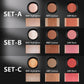 4pcs Contour Stick, Highlighter Stick, Blush Stick 4pcs Cream Contour Kit with Contour Brush, Create Face Contour, Non-greasy