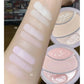 3D Matte&Shimmer Highlighter Powder Cream Water Light Pearl High Gloss Brighter Contouring Face Shading Concealer Makeup Palette