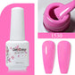 Clou Beaute 8ml Gel Polish Colorful Glitter UV Nail Gel Vernis Semi Permanent Glass Bottle Blue Green White Soak Off Gel Nail