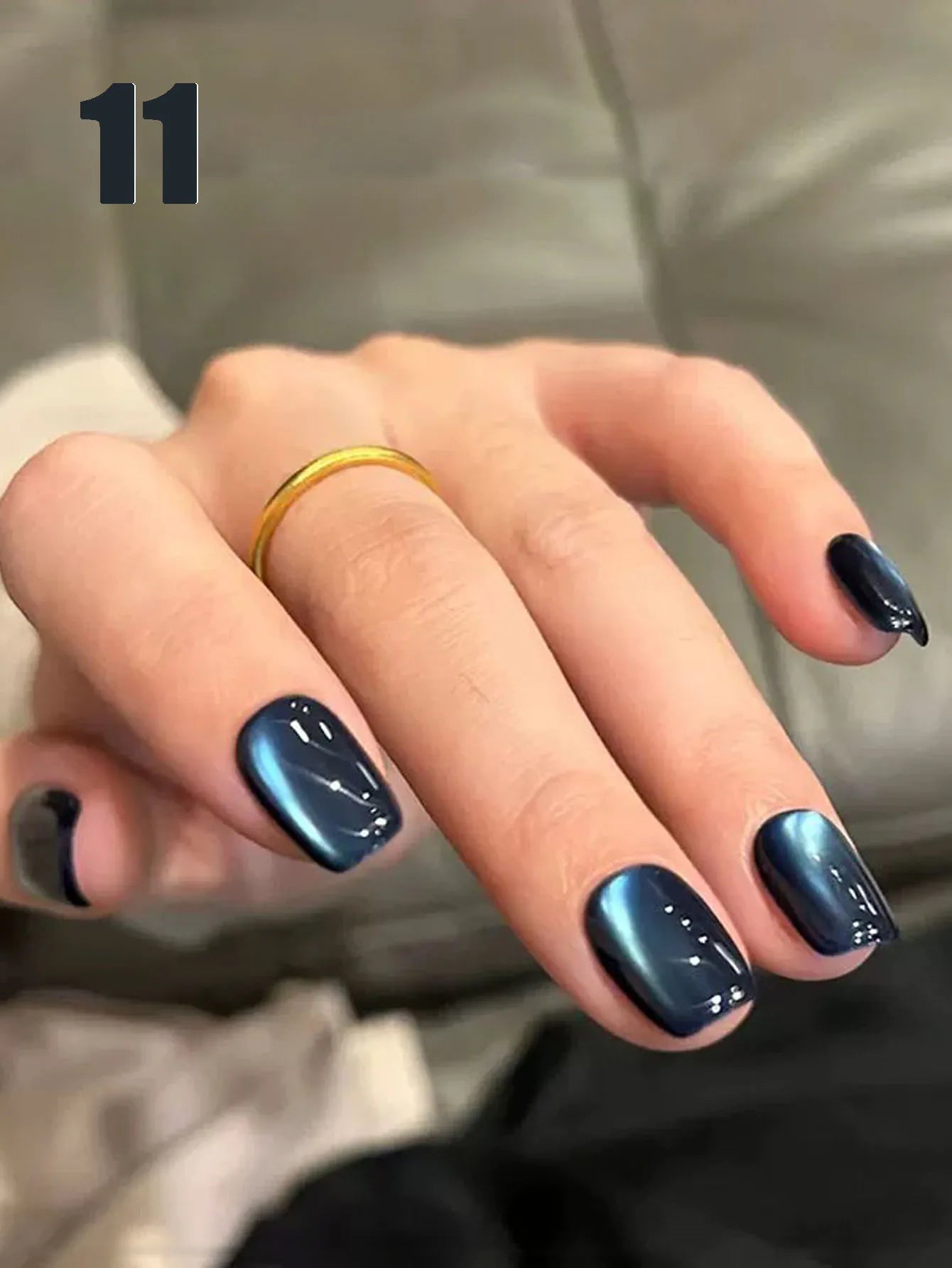Mianel 12ml 1-21pcs Green Cat Magnetic Gel Nail Polish Spider Lily Varnish Soak Of UV Light Nails Nail Salon Christmas Nails