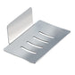 Soap Holder Dish Wall Mount Adhesive Tray Storage Dish Bathroom Shower Plate Box Stainless Steel Rack