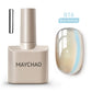 MAYCHAO 10ml Cat Magnetic Gel Nail Polish Cat Eye Glitter Effect Semi Permanent Soak Off UV Gel Varnish Manicure For Nail Art