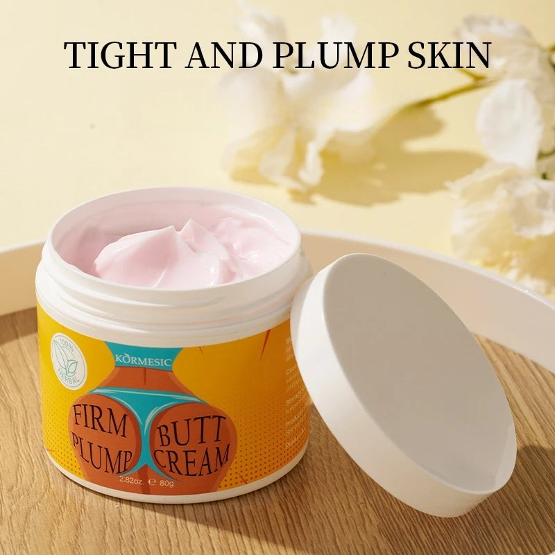 80g Herbal Butt-Lifting Cream, Body Moisturizing Lotion, Contains Extracts of Angelica, Ginseng, and Other Ingredients, Moisturizes the Skin, Lifts and Firms, Highlights the Contours of the Buttocks, Makes the Buttocks Look M