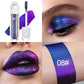 Metallic Discoloured Eye Shadow Purple Green Glitter Eyeshadow Makeup Chameleon Eyeshadow Liquid Polarized Colorful Cosmetics
