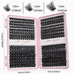 384pcs Individual Lashes Eyelash Book Clusters Extensions False Eyelash DIY at Home Cluster Eyelash Extensions Makeup