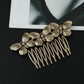 Metal Butterfly Hair Comb For Women Vintage Bridal Hair Clips Pins Bride Hairstyle Fashion Wedding Hair Accessories