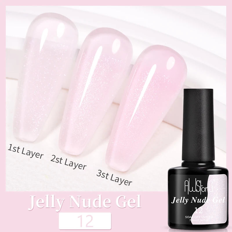 7.5ML Pink Blue Nail Gel Cat eye Semi Permanent Nail Art Soaking UV LED Nail Salon DIY Nail Salon Gel For Autumn And Winter