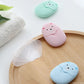 Cute Cartoon Styling Soap Portable Disposable Cleaning Soap Paper Children Toiletries Outdoor Travel Essential Bathroom Product