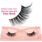 Half Eye Lashes Natural 3D Mink Short False Eyelashes Fluffy Wispy Cross Strip Fake Lashes Soft Half Eyelashes Extension Makeup
