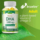 Bcuelov High Potency DHA - Supports Brain Health and Cognitive Function, Improves Concentration and Intellectual Thinking