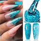 BORN PRETTY 10ml Sparkling Glitter Reflective Gel Nail Polish Sparkly Holo Shiny Pink Silver Black Gel Nail Art Salon Varnish