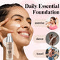 Color Changing Liquid Foundation,Waterproof Concealer,Full Coverage Moisturizing Oil-Control Whitening Cosmetics Lasting Makeup