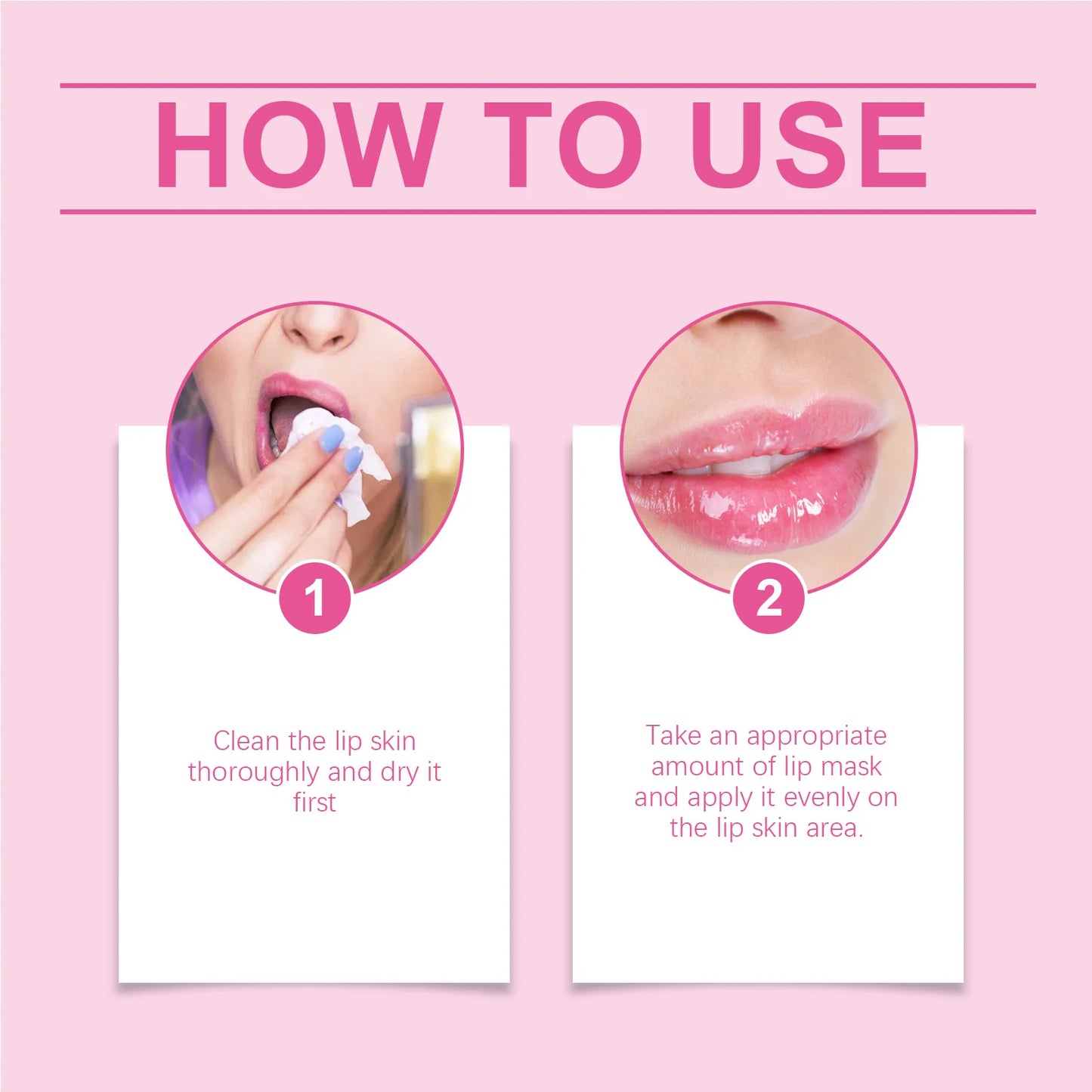 HOYGI Cherry Beeswax Lip Sleep Mask Deep Hydration Nourishing Repair Lips Balm Night Sleeping Maintenance Moisturizing Lip Care