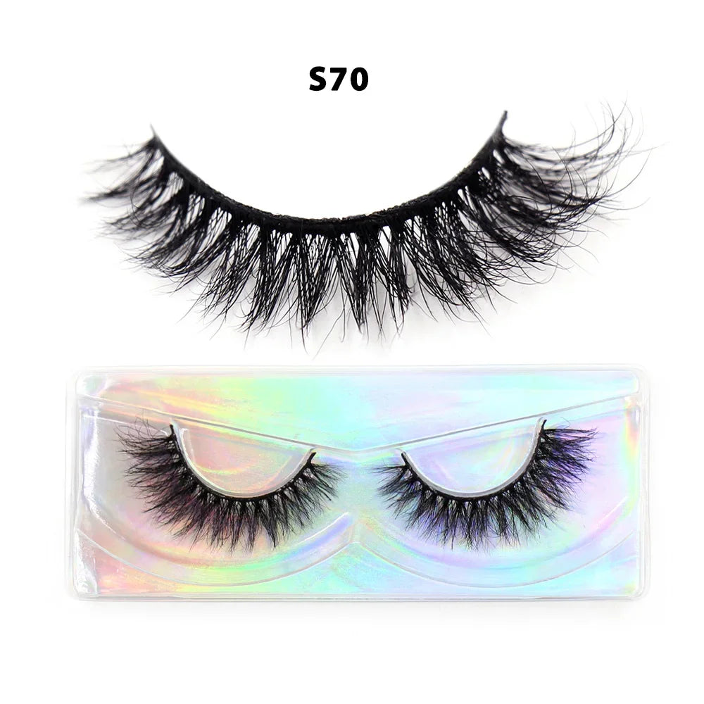 Half Eey Lashes Soft Mink Lashes Reusable Foxy Eyes False Eyelashes Natural Fluffy Makeup Tools Extension Fake Lashes Maquiagem