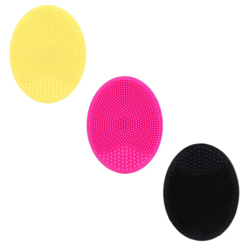 1/2pcs, Scalp Massaging Shampoo Brushes, Handheld Hair Scalp Massagers, Shower Scalp Scrubber With Soft Silicone Bristles For Da