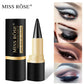 Miss Rose Black Long-Lasting Eye liner Pen Makeup 24-Hour Waterproof Gel Eye Shadow Eyeliner Pencil Kajal Eye Shimmer Cosmetics