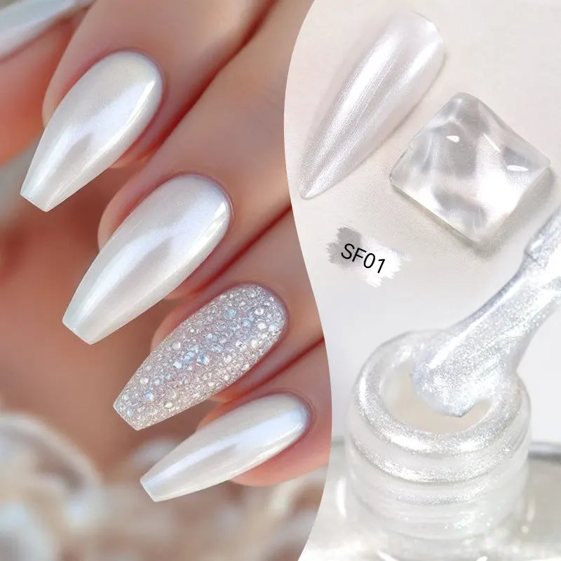 LILYCUTE 7ml  Nail Base Top Polish Clear Shine Nail Care Long Lasting  Strengthener Hardener Nail Art Varnish Supplies