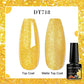 MEET ACROSS 160 Colors 7.3ml Gel Nail Polish Vernis Glitter Sparkly Semi Permanent Soak Off LED UV Gel Varnish Nail Art Manicure