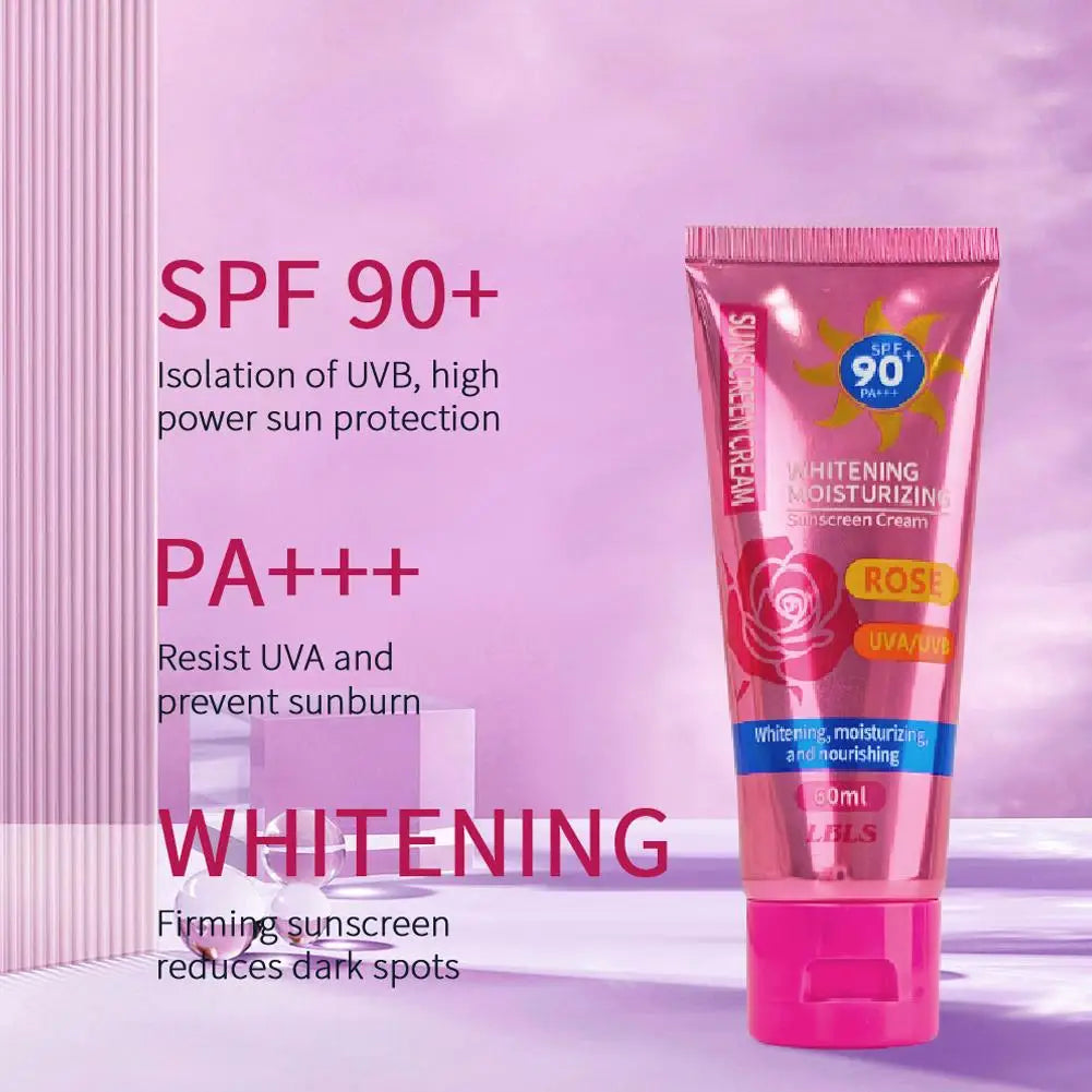 60ml Multi-effect Repair Isolation Sunscreen Moisturizing Oil Control Sunscreen Cream Sun Block Moisturizing Skin Supple