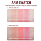 Cherry Red Liquid Blush Stick Creamy Cheek Tint Silky Matte Finish Longwear Hydration Brighten Contour Makeup Cosmetics