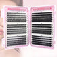 Thick & Fluffy DIY Cluster Lashes 30D/100D Mixed Density Mixed Length Individual Eyelash Extension