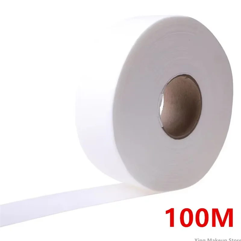 High Quality 1 Roll 50m 100m Nonwoven Wax Strips For Hair Removal Body Cloth Hair Remove Wax Paper Rolls Hair Removal Epilator