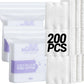 100/600Pcs Disposable Makeup Removal Cotton Pads for Facial Cleaning Wet Application Portable Double-sided Cosmetic Cotton Pads