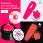 PUENTE Pearl Color Builder Nail Gel Polish Hema Free Shell Thread Glitter Nail Extension Semi-Permanent Construction Gel Varnish