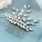 Wedding Comb Head Jewelry Bride Hair Clips Headpiece Crystal Women Tiaras Bridal Hair Accessories Women Hair Ornaments SL
