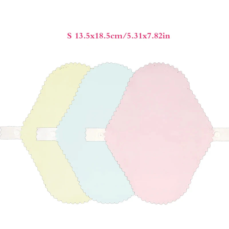 3pcs Soft Graphene Lining Reusable Thin Sanitary Pads Leakproof Washable Women Panty Liner Hygiene Menstrual Pads