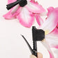 2pcs Boho Style Oversized Faux Flower Hair Clip Set, Elegant Beach Side-Bang Decor Headpieces Claw Clips Hair Claws Hair Barrettes, School Stuff, Pink Hair Clips, Vacation Outfits Woman, Girly, Hair Accessories, Valentines Ac