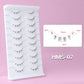 10Pairs Bottom Eyelashes Manga Lower Lashes Clear Band Wispy Small Flame Under Eye Lashes Korean Makeup Cosplay Tools