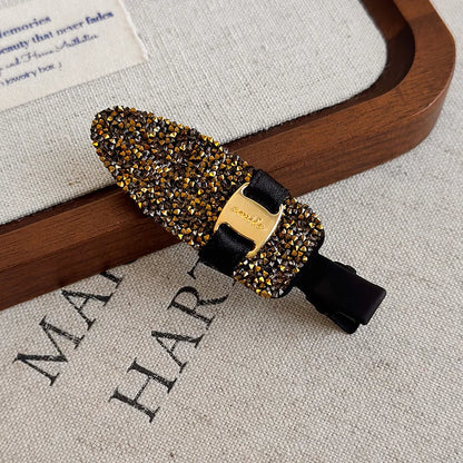 Ultra-Shimmering Luxury-Chic Rhinestone Hair Clip New Arrival: Premium Hair Accessory High-End Fashion Clip