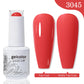 Arte Clavo 15ml Rose Red Pink Color Gel Nail Polish Autumn Winter Hot Sale Long Lasting Soak Off For Manicure Nail Art Gel