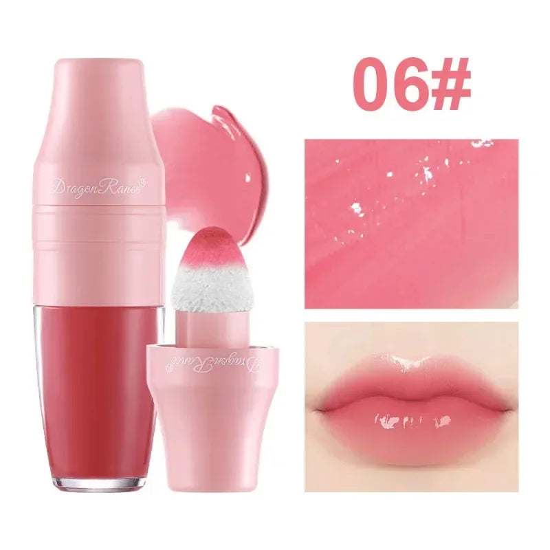 Multi Purpose Liquid Blusher Dye Lip Cheek Liquid Lip Glaze Gloss Waterproof Non-stick Cup Lip Stain Blush Tint Lasting Makeup