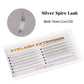 New Tinsel Premade Fans Eyelash Extension Holographic Anime Tower Tips Pro Made Eyelash Comic Feather Super Soft False Eyelashes