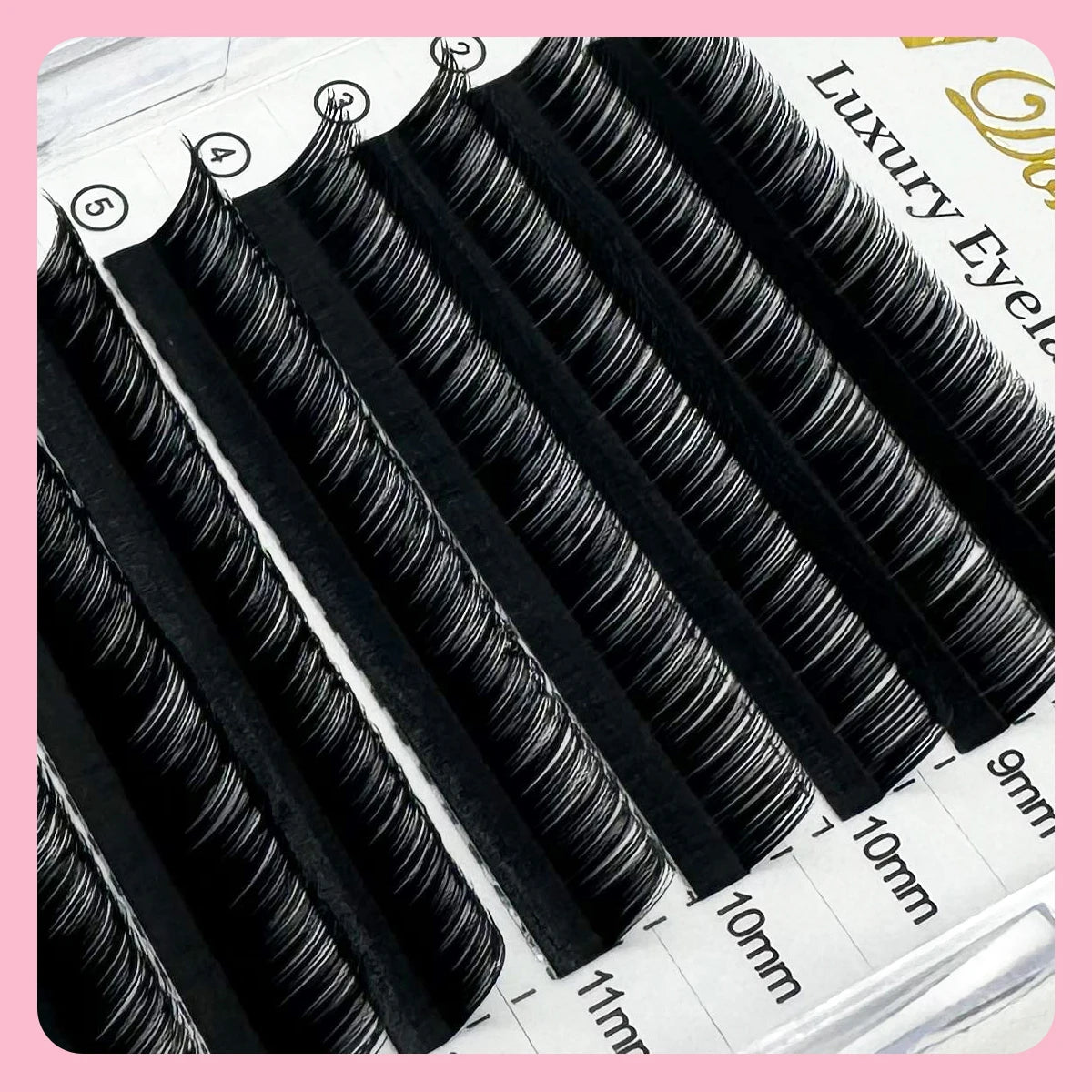 Camellia False Eyelashes 0.05 0.07 LJ LC LB curl Eyelash Extensions Soft False Eyelashes Upgrade Premium Individual Lashes