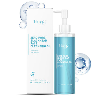 Makeup Remover Oil Purifying Pores Gentle Soothing for Face Eyes Lips Non-Tightening Refreshing Moisturizing Facial Cleanser Oil