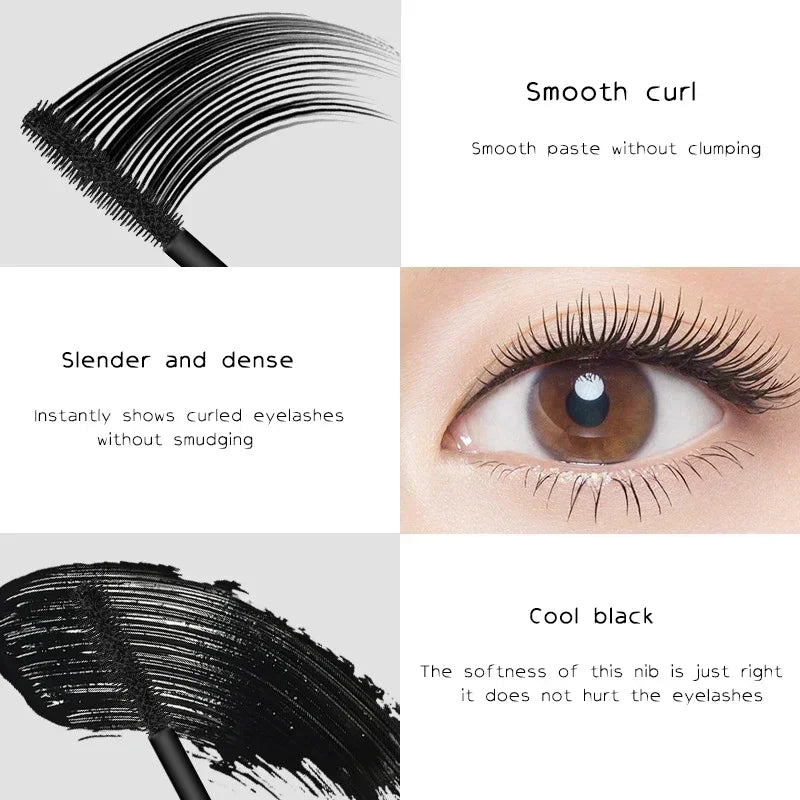 4D Starry Sky Mascara Makeup Lengthening Eyelash Extension Waterproof Fast Dry Long-wearing Lasting Mascara Big Eyes Cosmetics