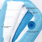 5pcs S/M Size Reusable Sanitary Pads Heavy Polar Fleece Towel Washable Panty Liner Mama Menstrual Pad with 1pc Wet Bag