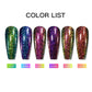 7ml Chameleon Glitter Sequins Gel Nail Polish Aurora Laser Semi Permanent Nail Gel Varnish Hybrid Soak Off UV Gel For Manicure